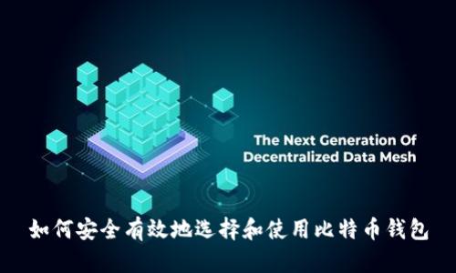 如何安全有效地选择和使用比特币钱包